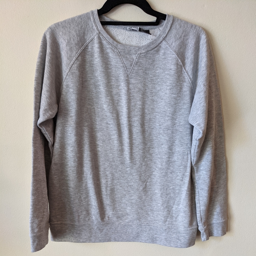 Gray Lauren Hancock athletic sweatshirt